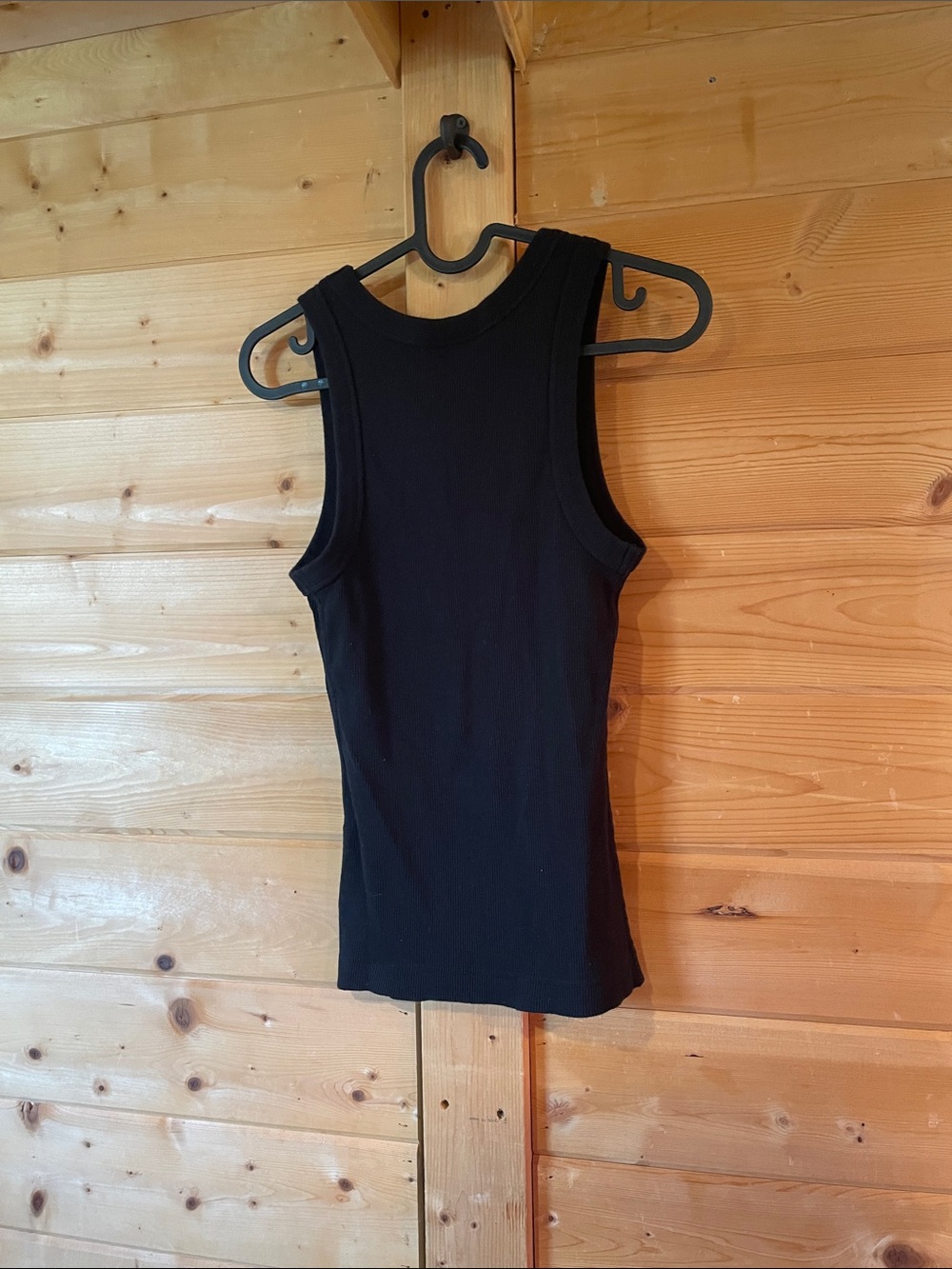 Universal Threads Black Ribbed Tank - Picture 3 of 3